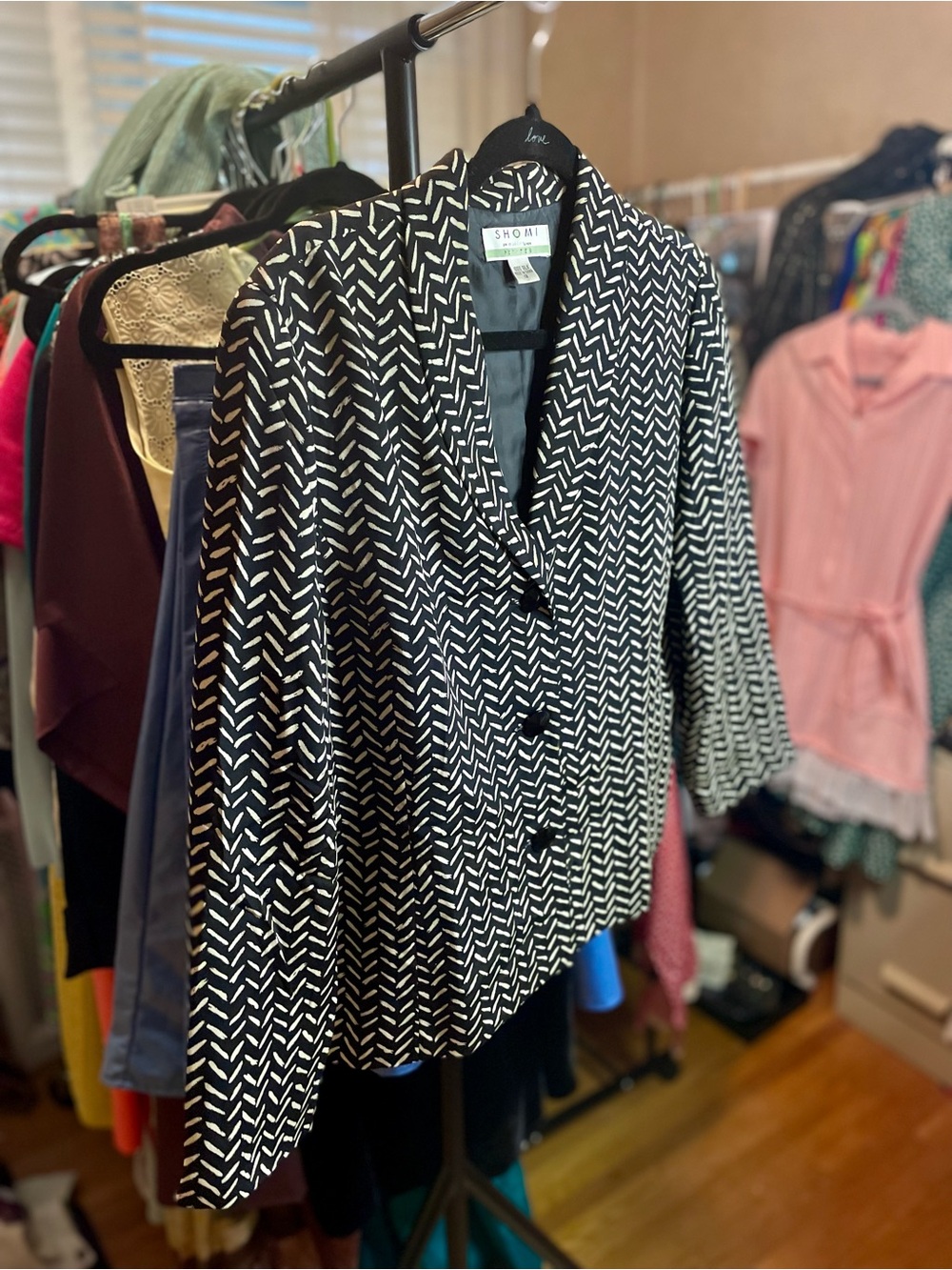 Shomi African Print 100% Silk Blazer